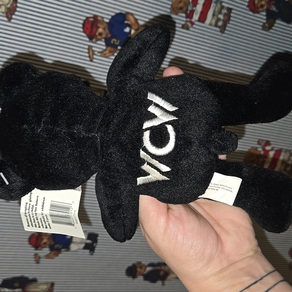 Vintage Konnan WCW/NWO Racing Champions Plush Bear New 1998 - Picture 9 of 12